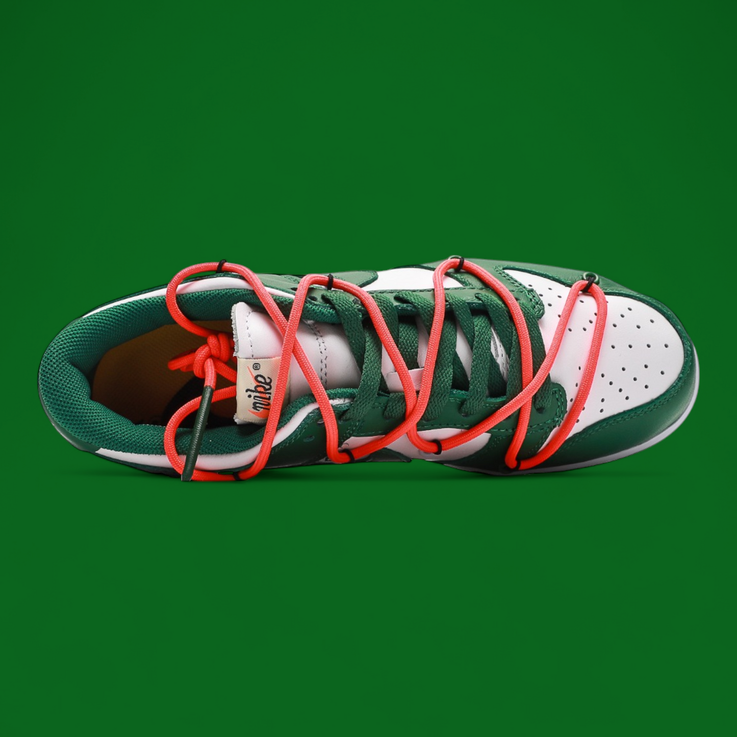 Nike X Off-White Dunk Low "Pine Green"