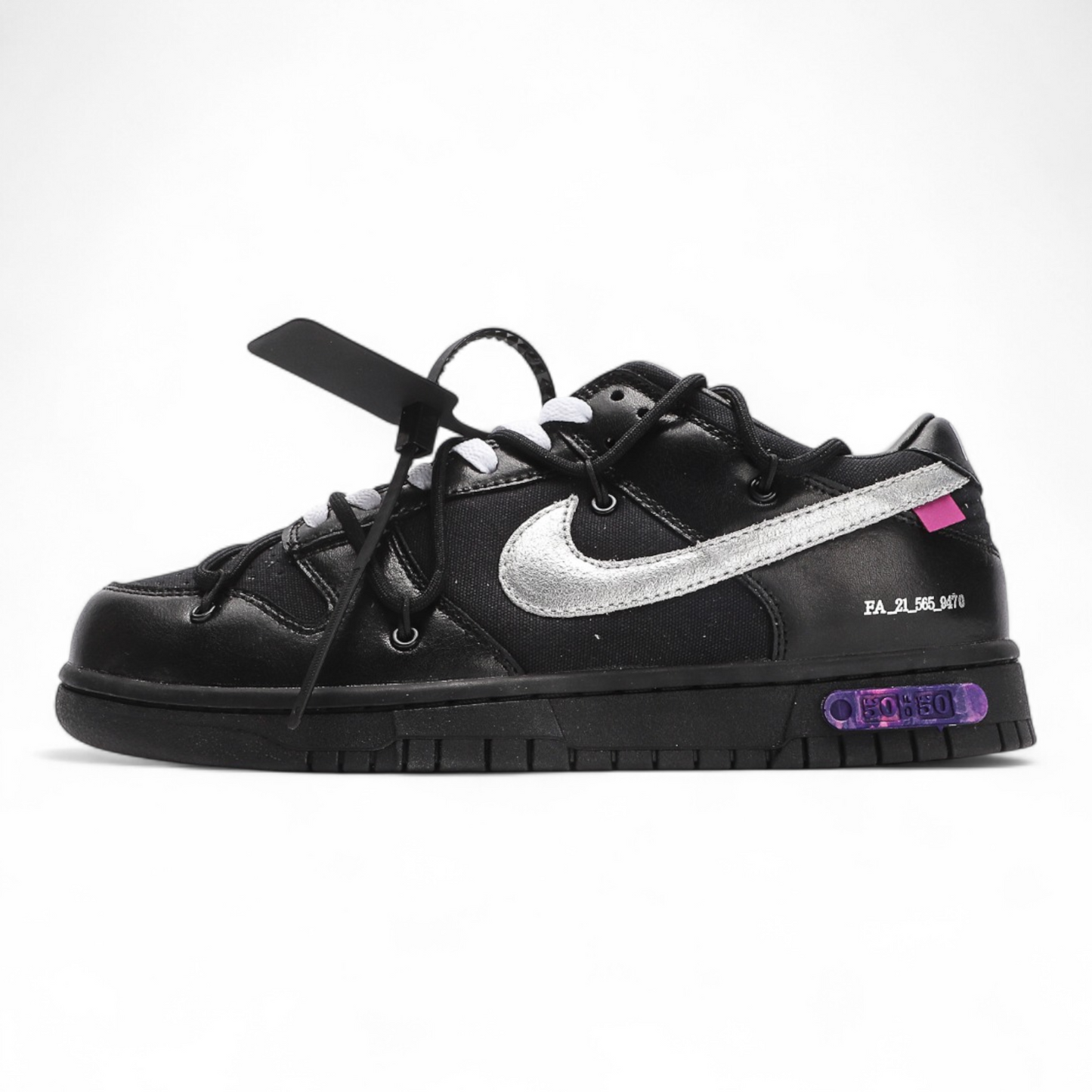 Off-White Nike Dunk Low 1 OF 50 Black