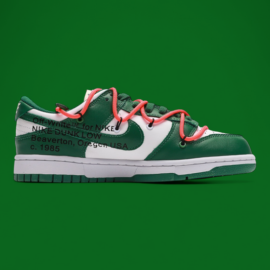 Nike X Off-White Dunk Low "Pine Green"