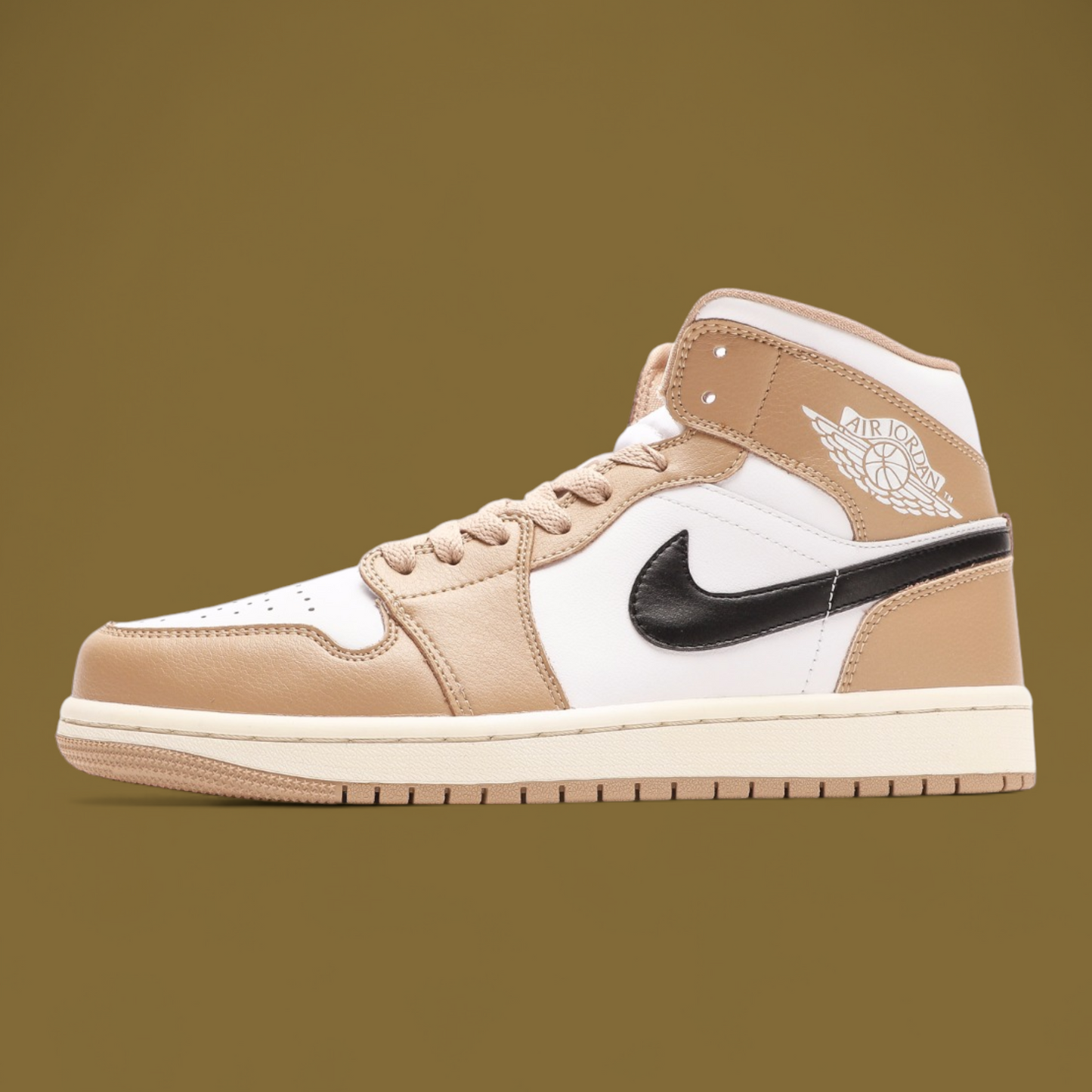 Nike Air Jordan 1 Mid Sail Desert