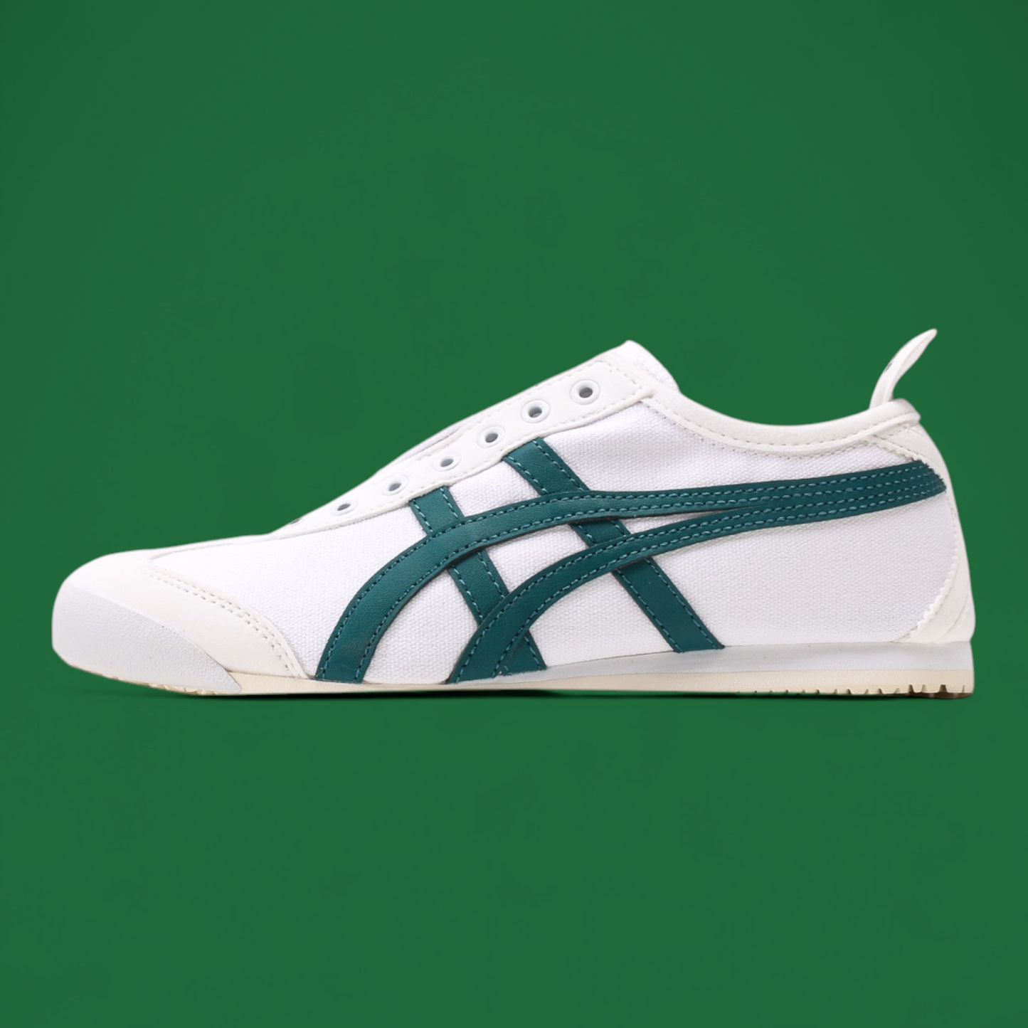On*tsuka Tiger Mexico 66 Slip on Leather White Cream