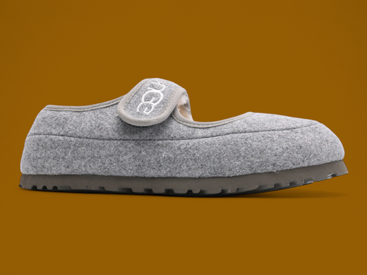 UGG 'bea Mary Jane' Grey Mules