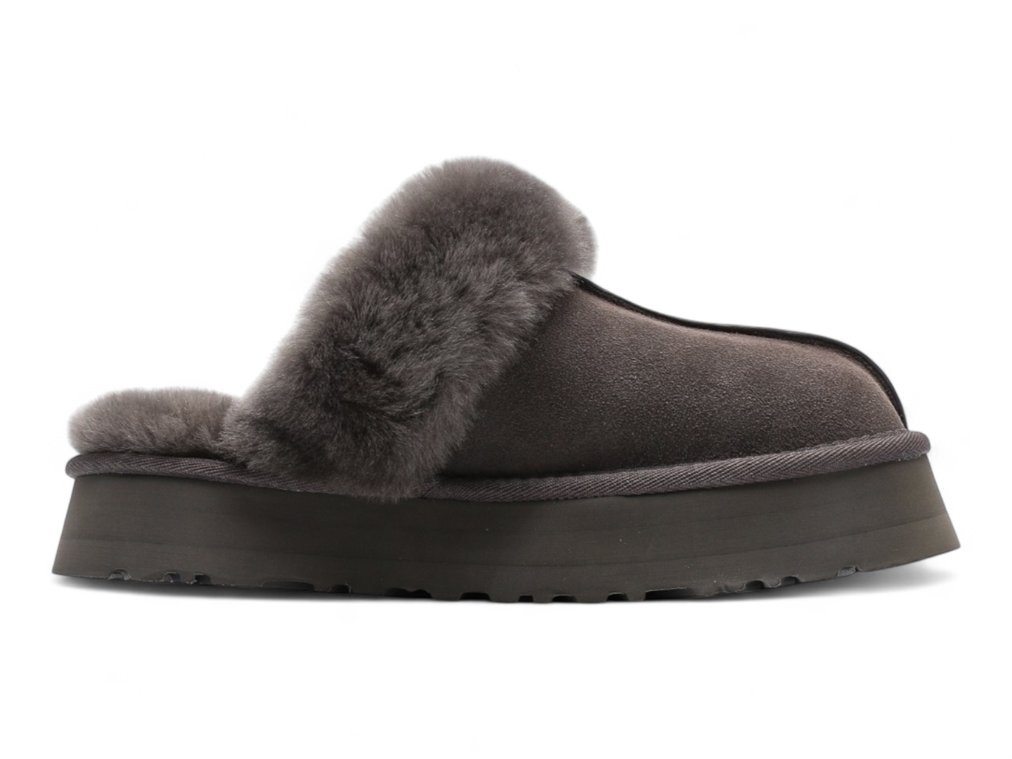 UGG Women's Disquette Slipper in Charcoa