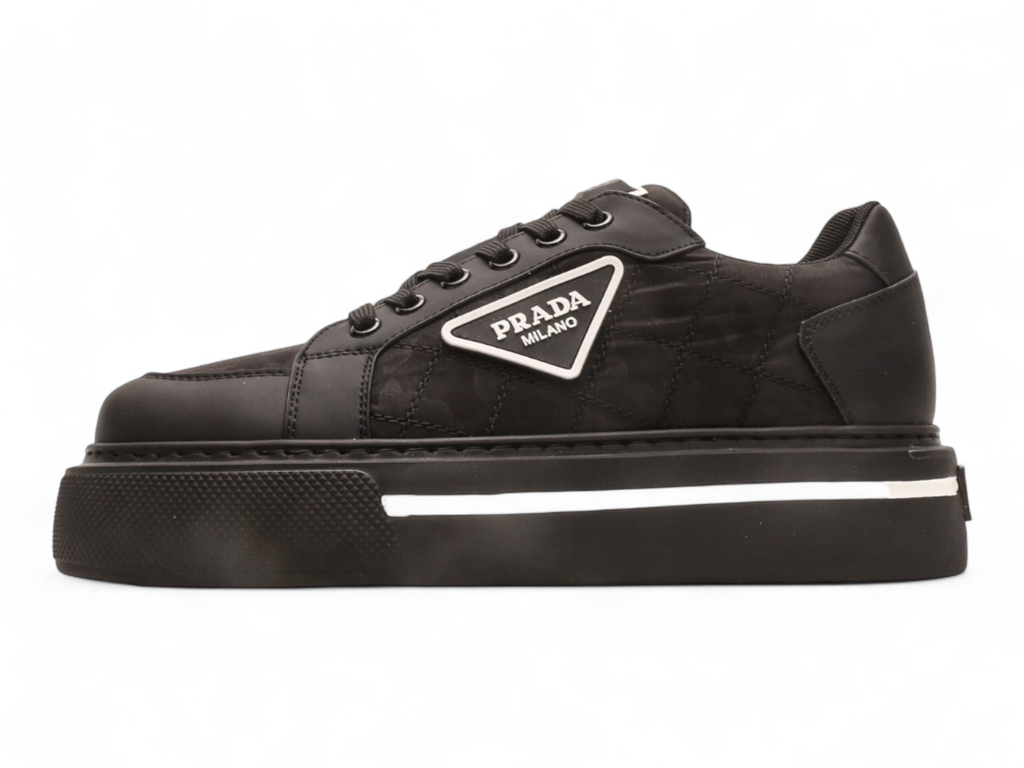 Prada Downtown leather Black