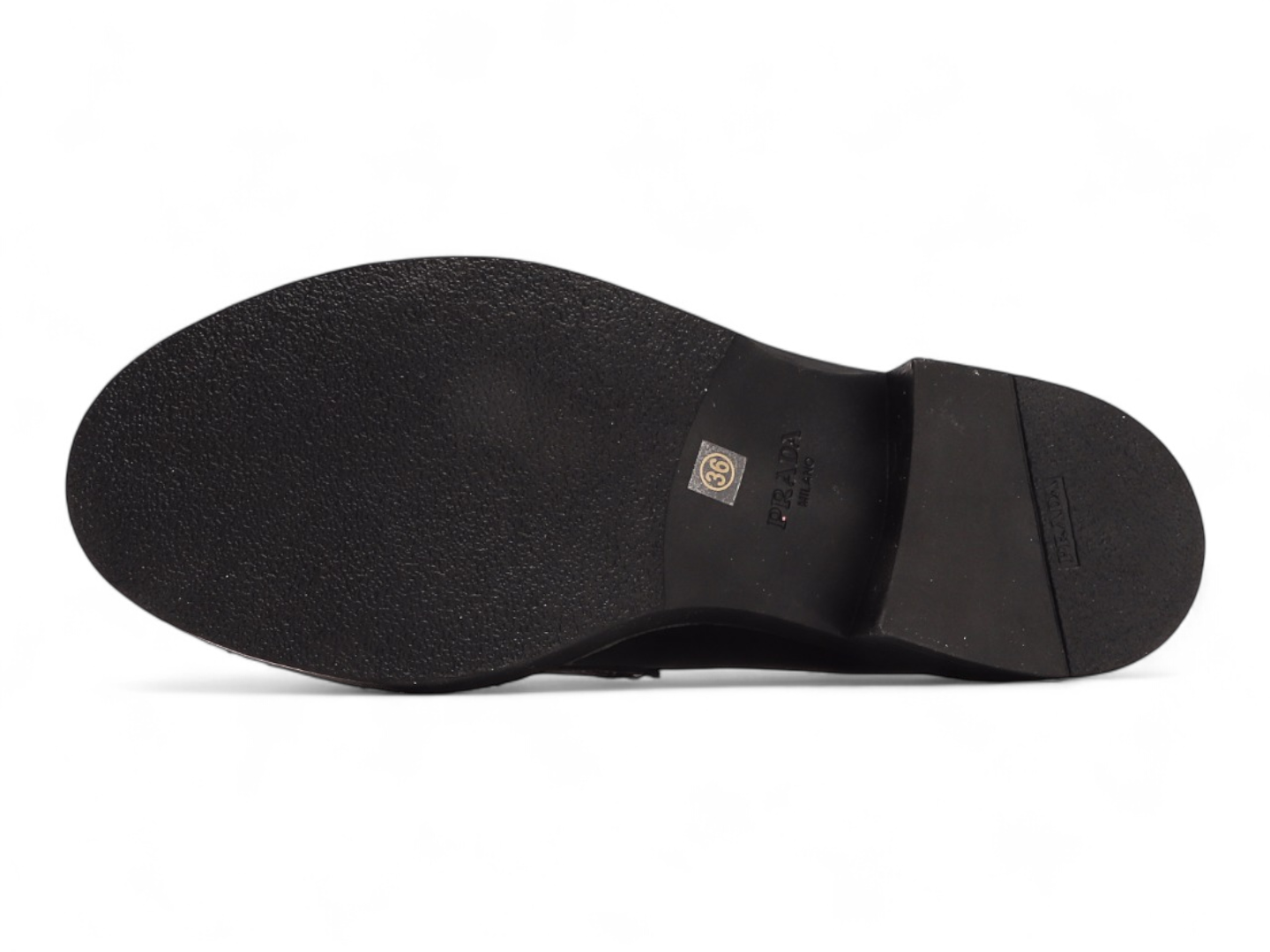 Prada Chocolate brushed leather