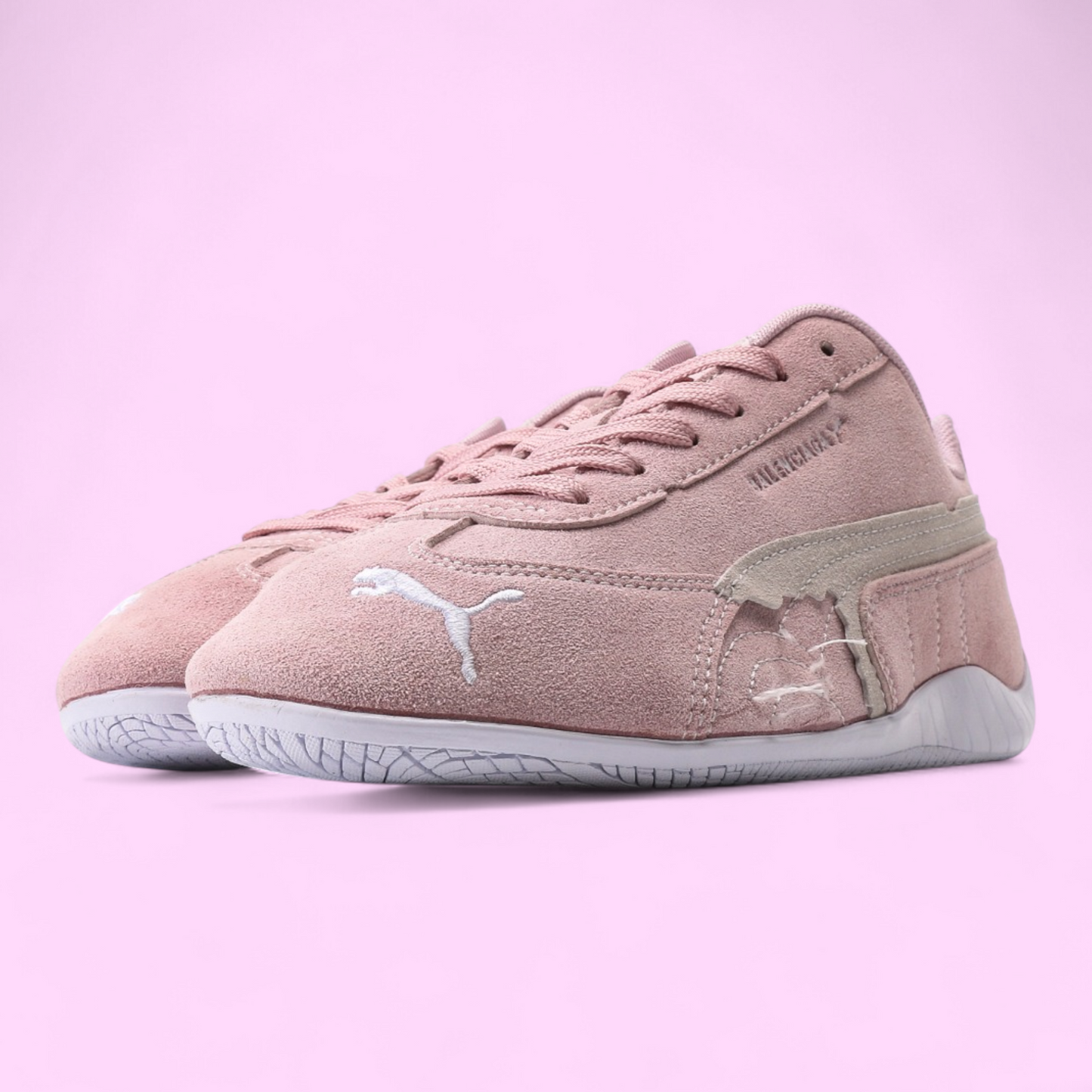 Balenciaga x Puma Speedcat Velvet Pink