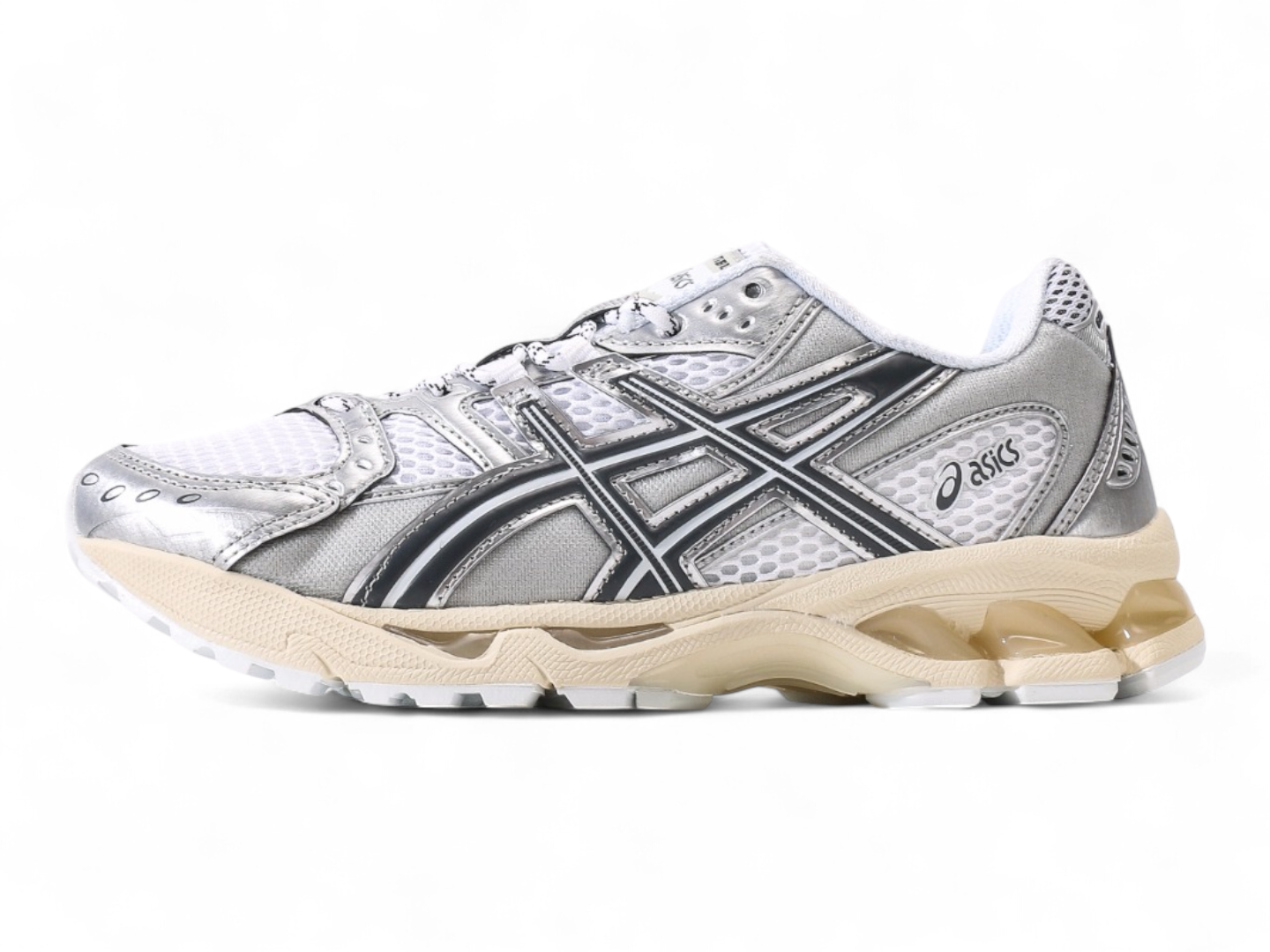 ASICS Gel-Nimbus 10.1 in the White/Pure Silver