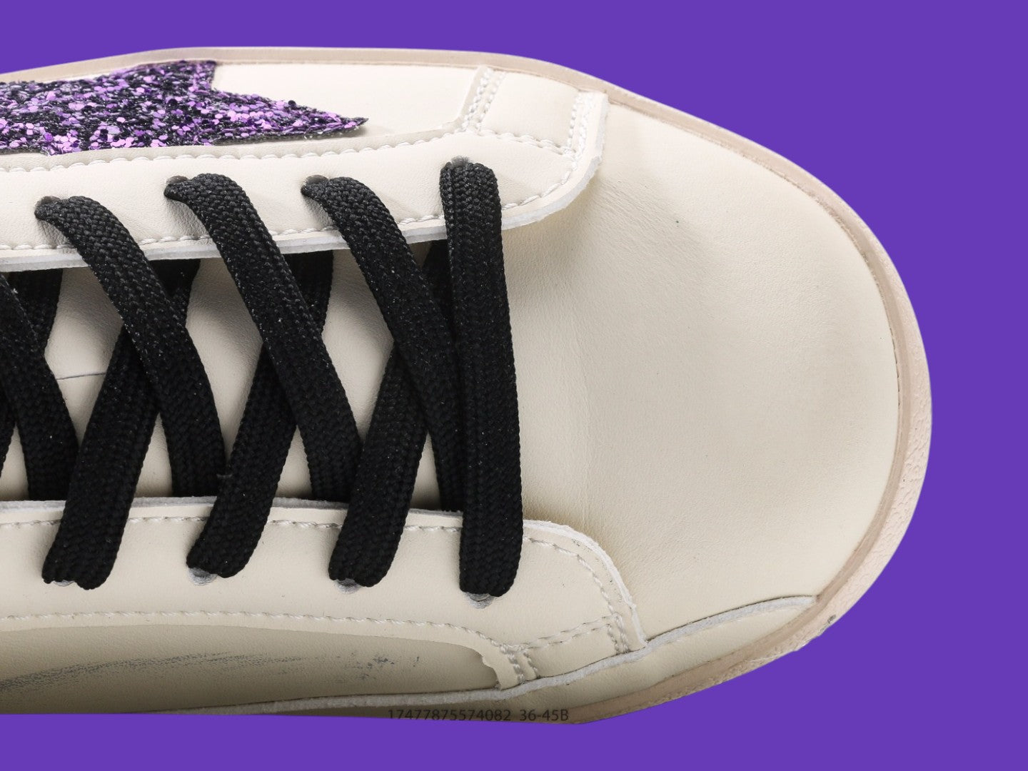 Golden Goose Wmns Superstar 'White Purple'