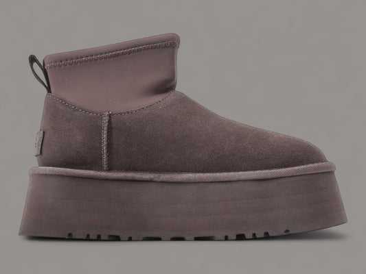UGG Classic Mini Dipper Boots Grey