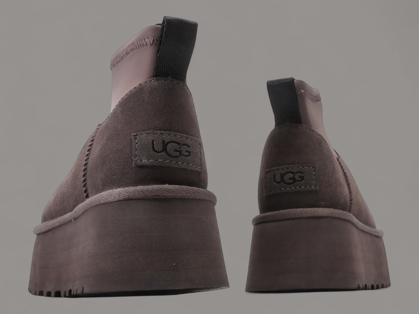 UGG Classic Mini Dipper Boots Grey