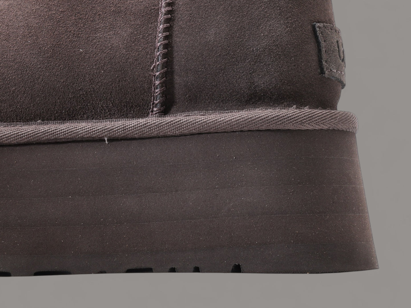 UGG Classic Mini Dipper Boots Grey