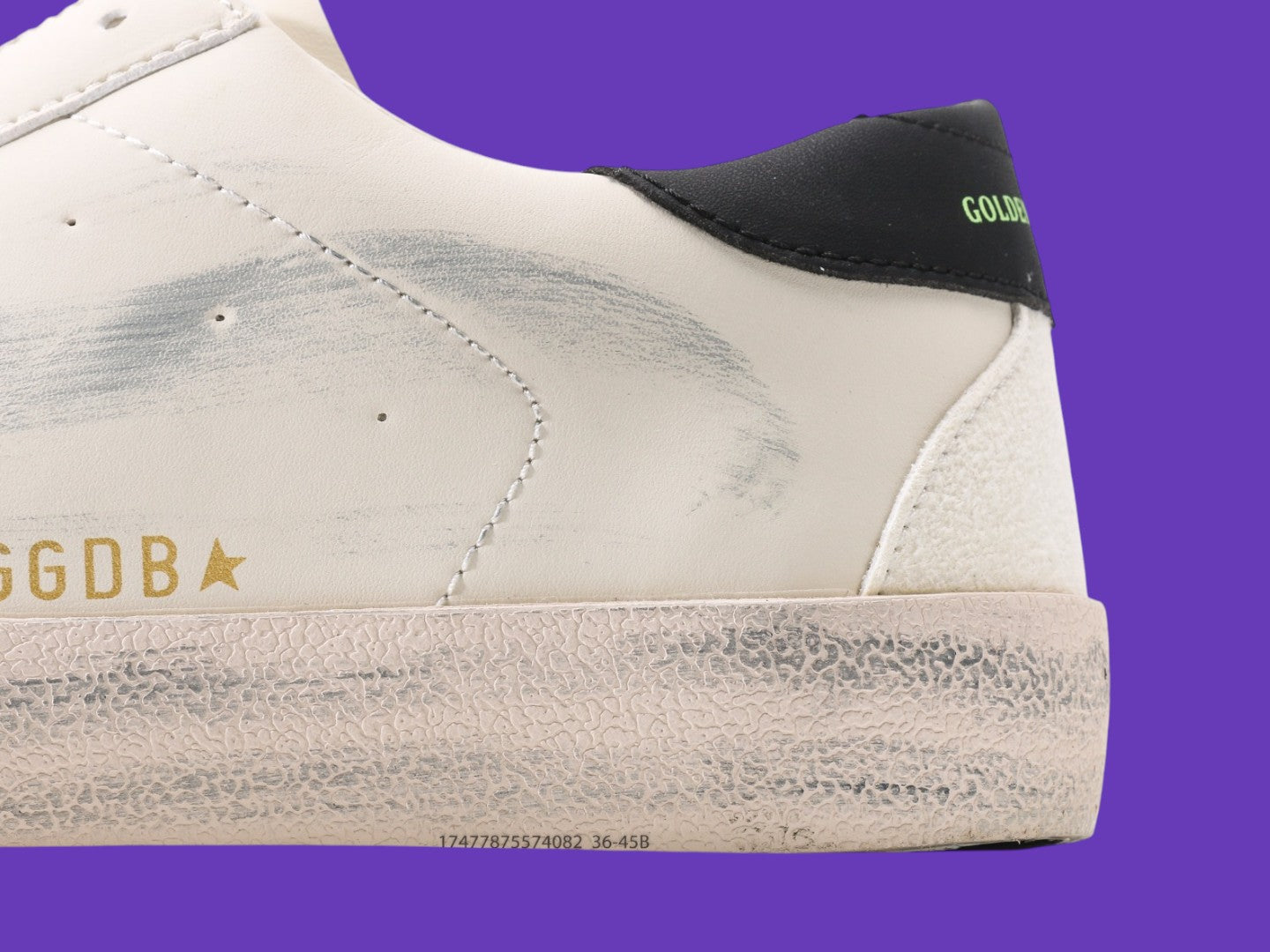 Golden Goose Wmns Superstar 'White Purple'