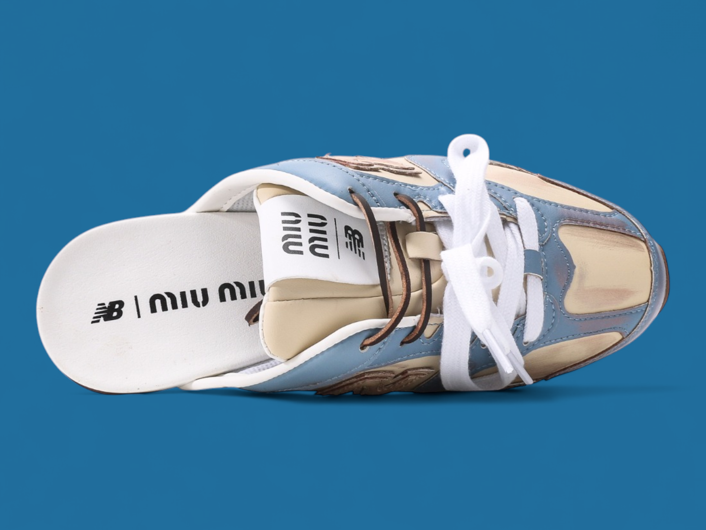 Miu Miu x New Balance 530 SL periwinkle blue