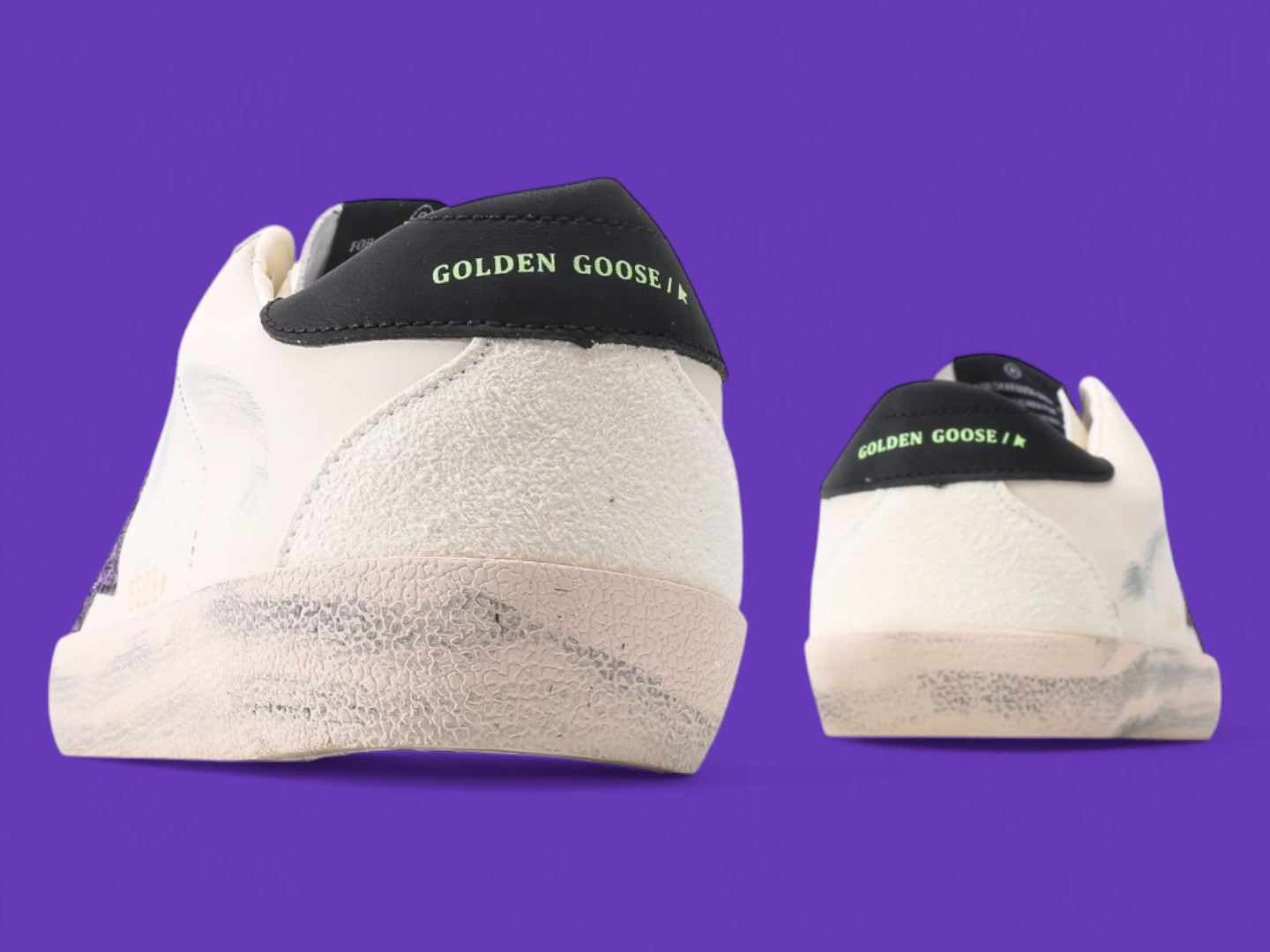 Golden Goose Wmns Superstar 'White Purple'