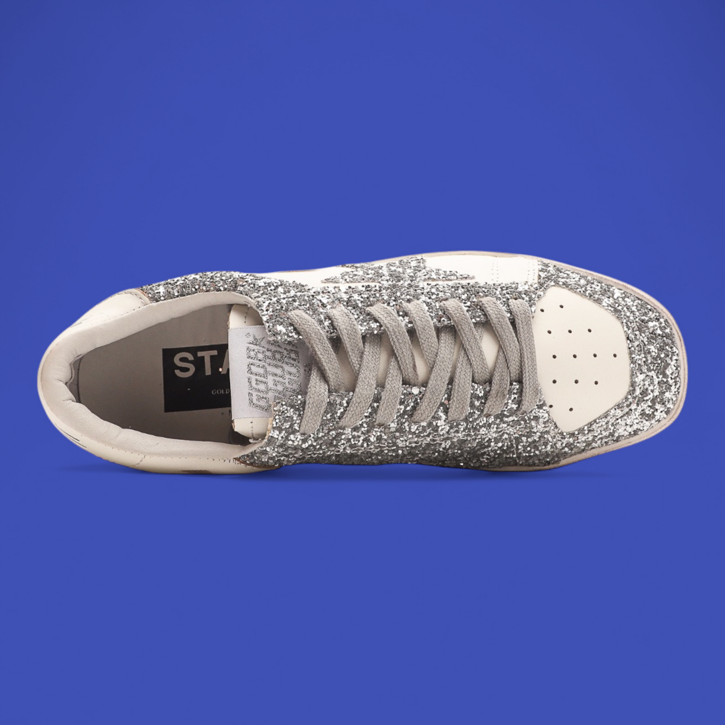 GOLDEN GOOSE White Stardan