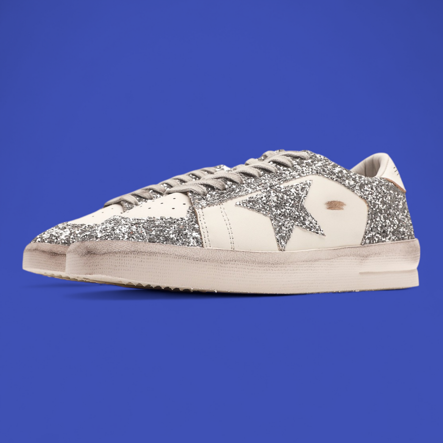GOLDEN GOOSE White Stardan