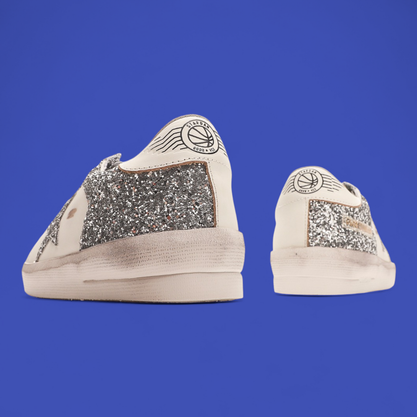 GOLDEN GOOSE White Stardan