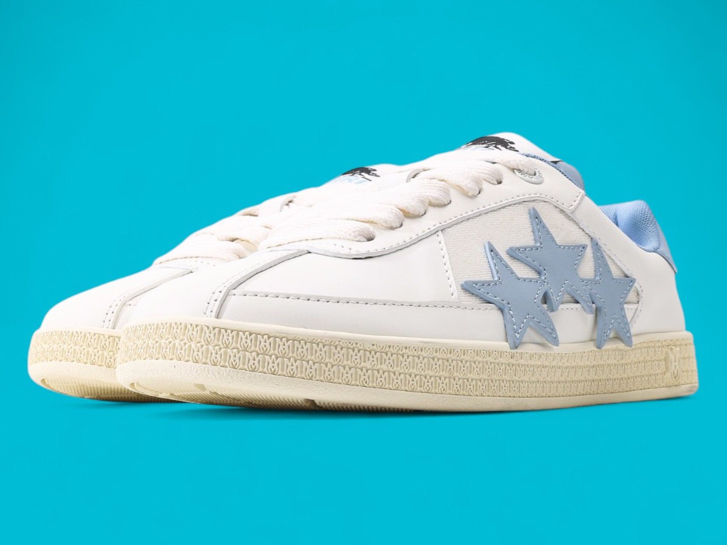 Amiri Pacific 'Stars - White Blue'