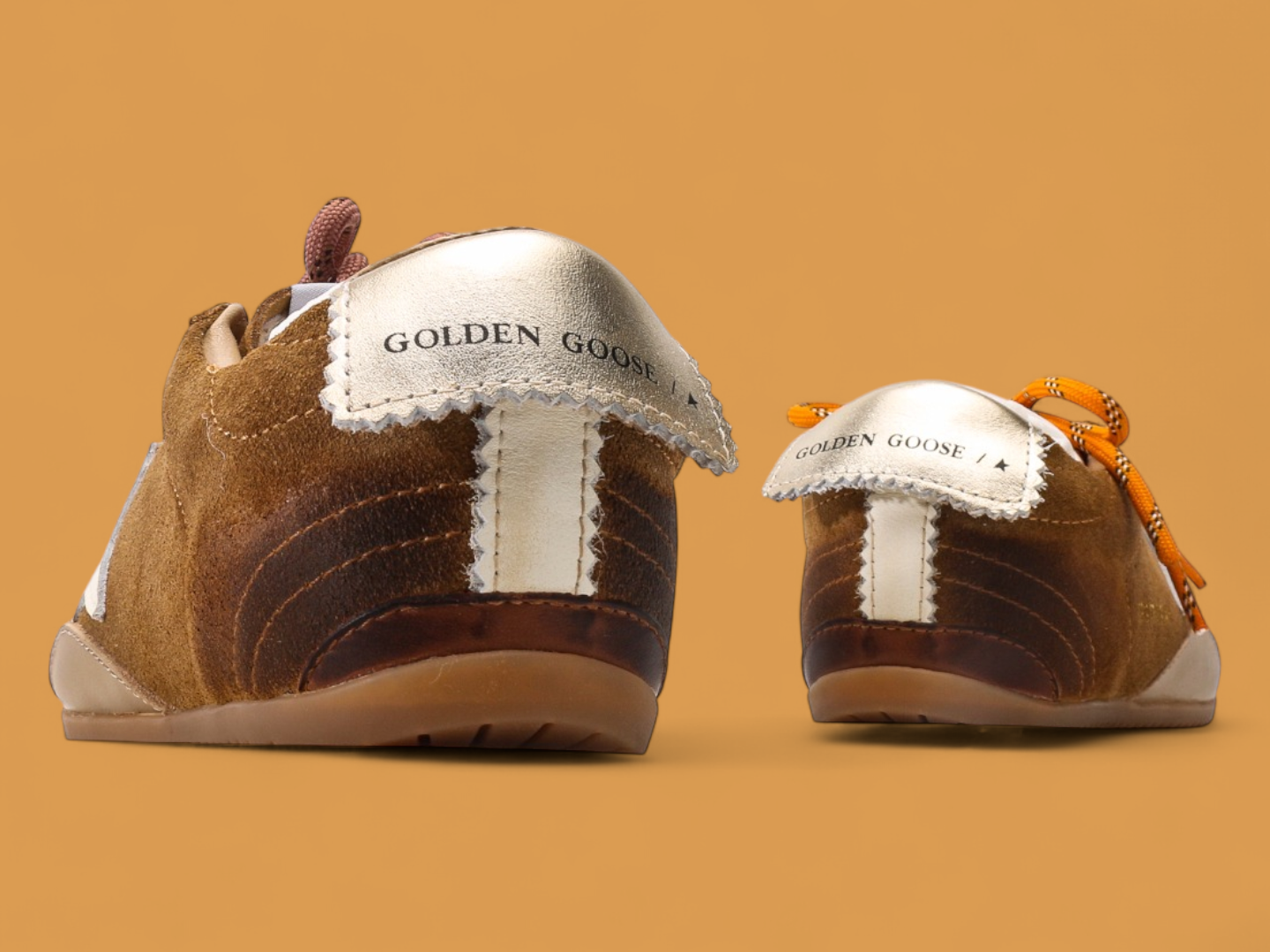 Golden Goose True Star Suede  Brown