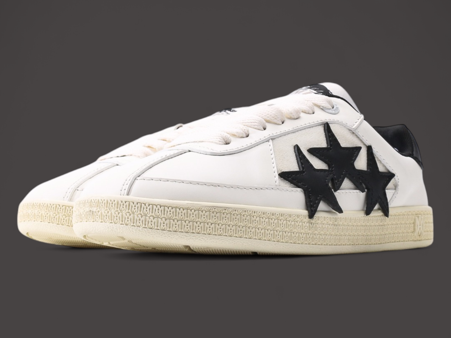Amiri Pacific 'Stars - White Black' -