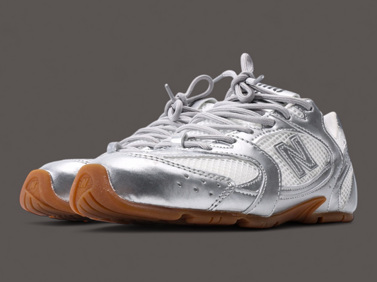 New Balance X Miu Miu 530 SL Metallic Silver