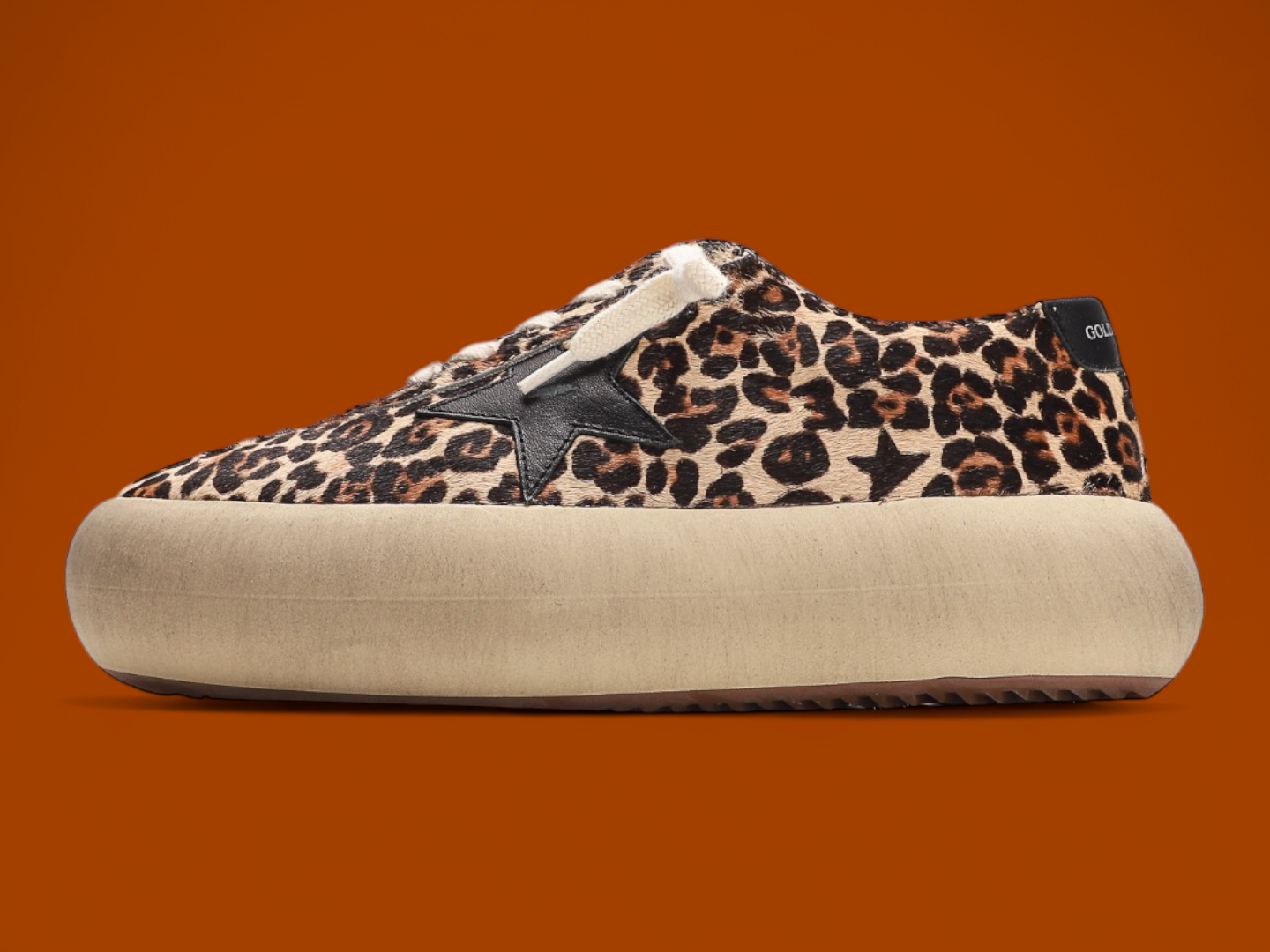 Golden Goose Space Sabot Sneakers Brown