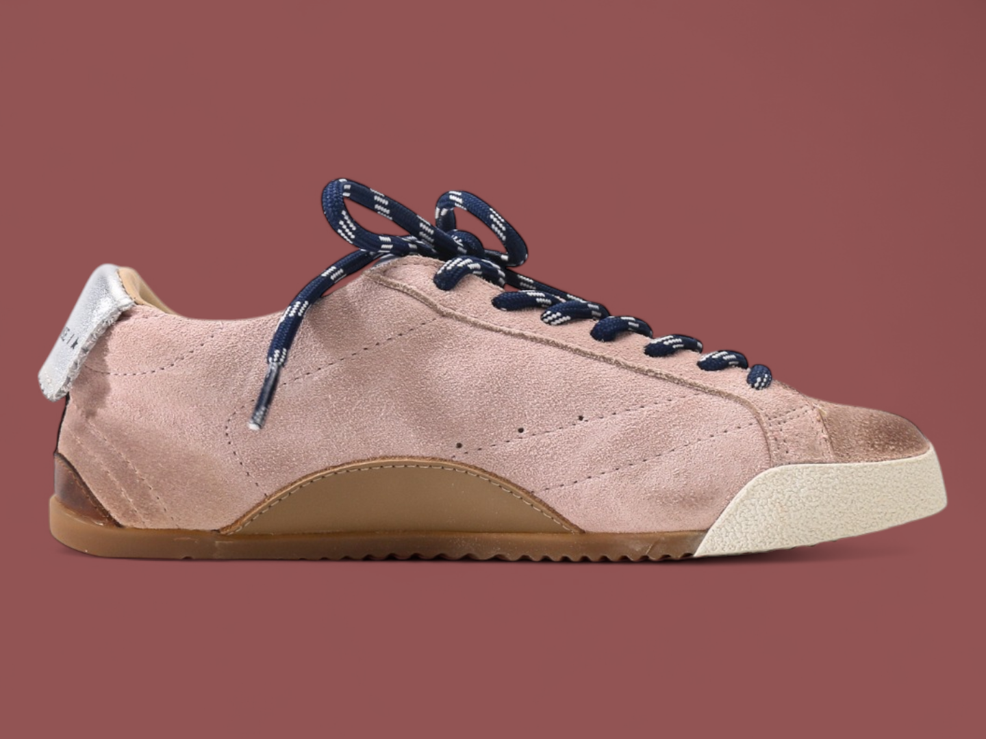 Golden Goose star-patch low-top Pink