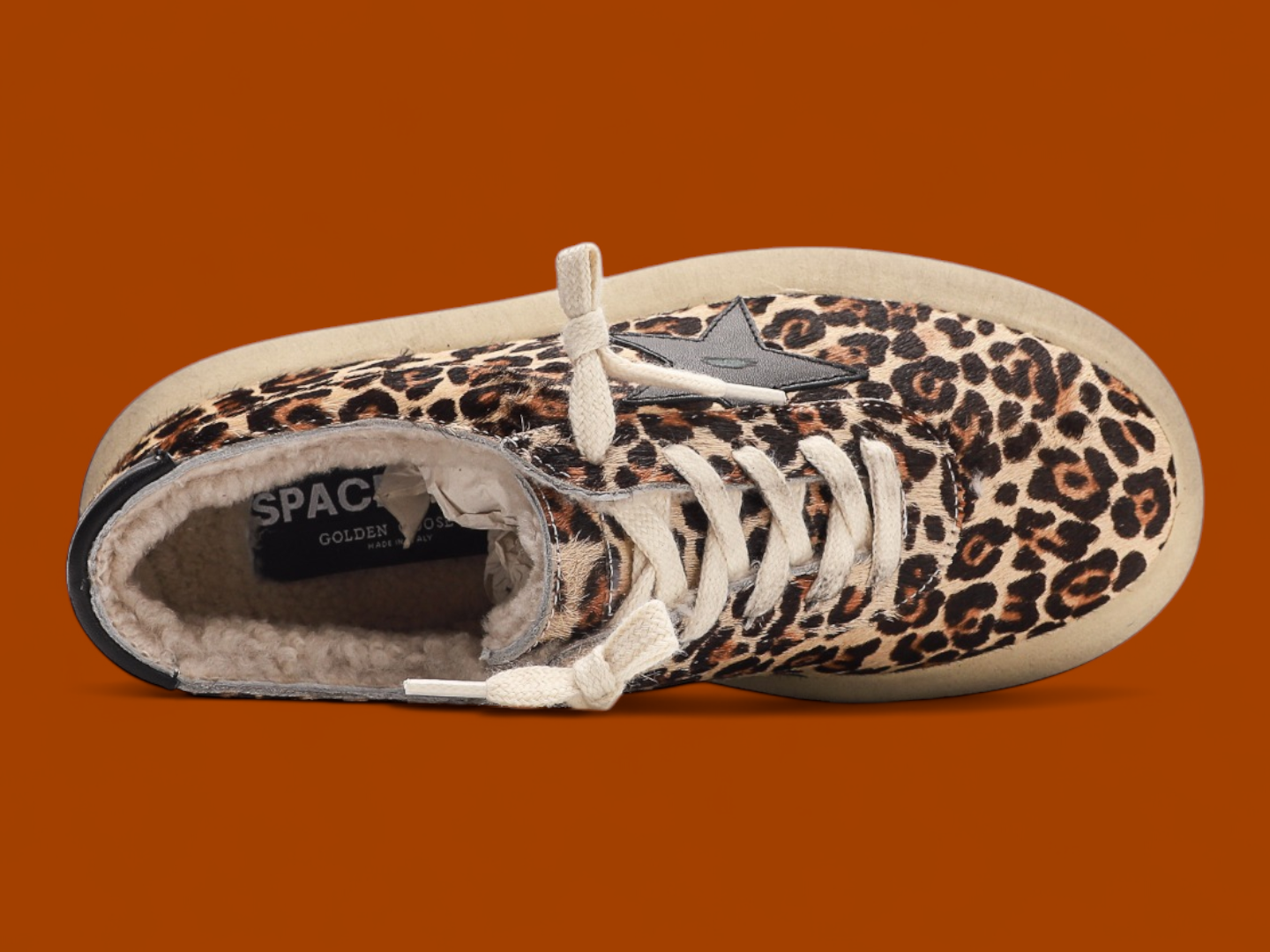 Golden Goose Space Sabot Sneakers Brown