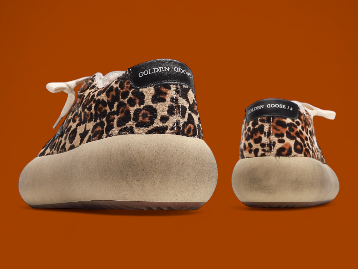 Golden Goose Space Sabot Sneakers Brown