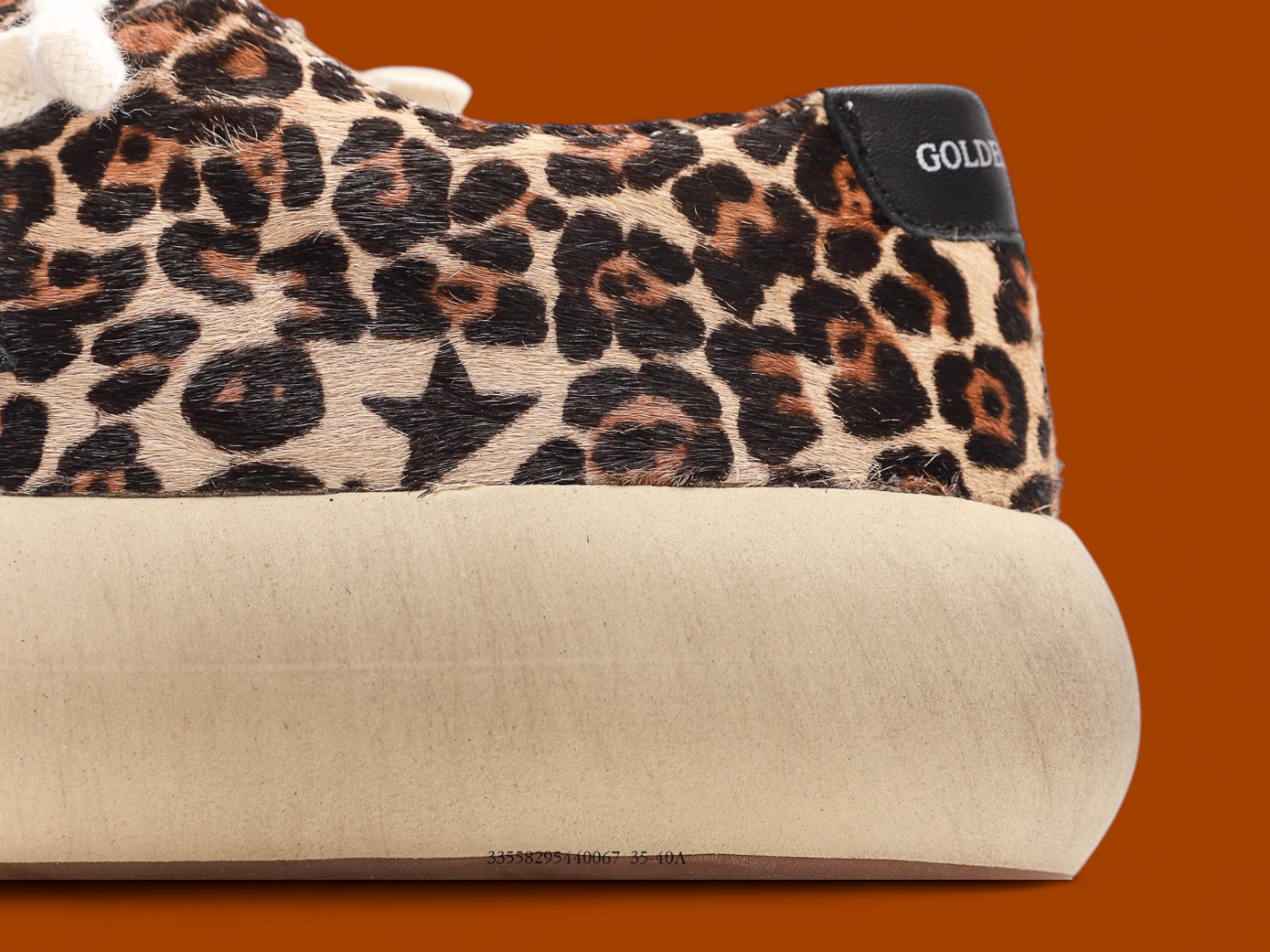 Golden Goose Space Sabot Sneakers Brown