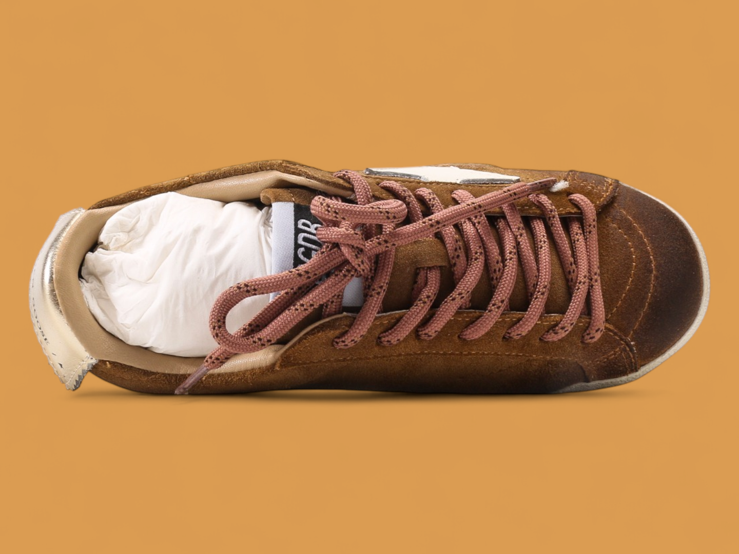 Golden Goose True Star Suede  Brown