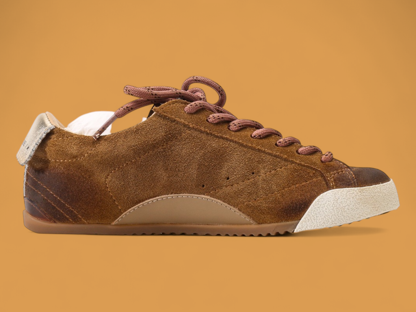 Golden Goose True Star Suede  Brown