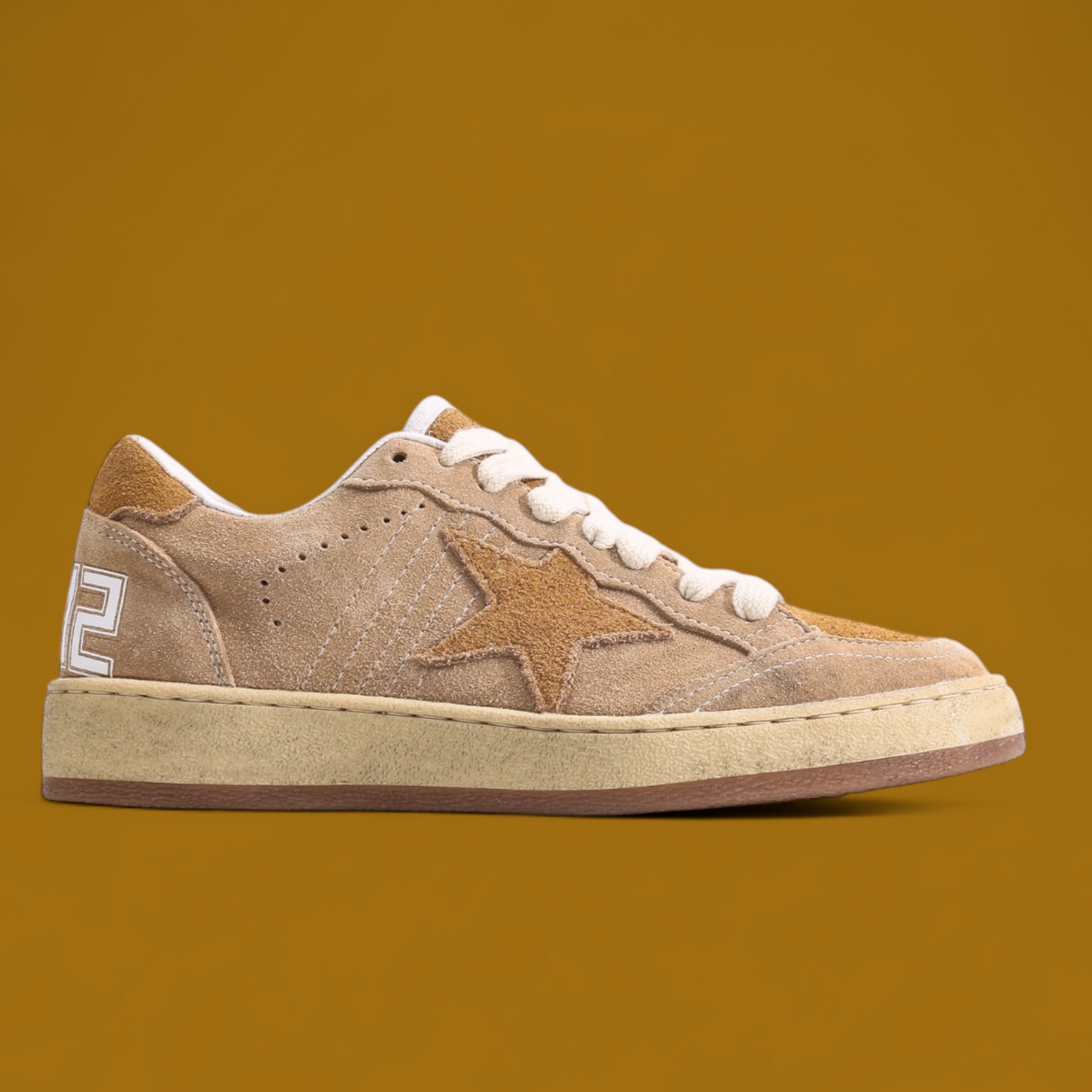 Golden Goose Women's beige suede