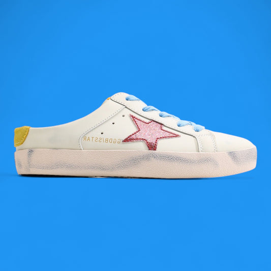 Golden Goose Superstar Slipper Blue